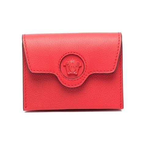 versace bauletto rosso|Versace Portafoglio Medusa '95 .